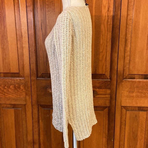 INC Knit Funfetti High Low Scoop Neck Sweater Size Small - Picture 2 of 8